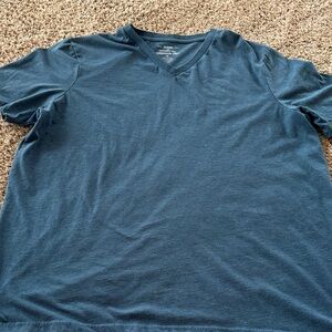 Urban Pipeline Blue V-Neck Tee